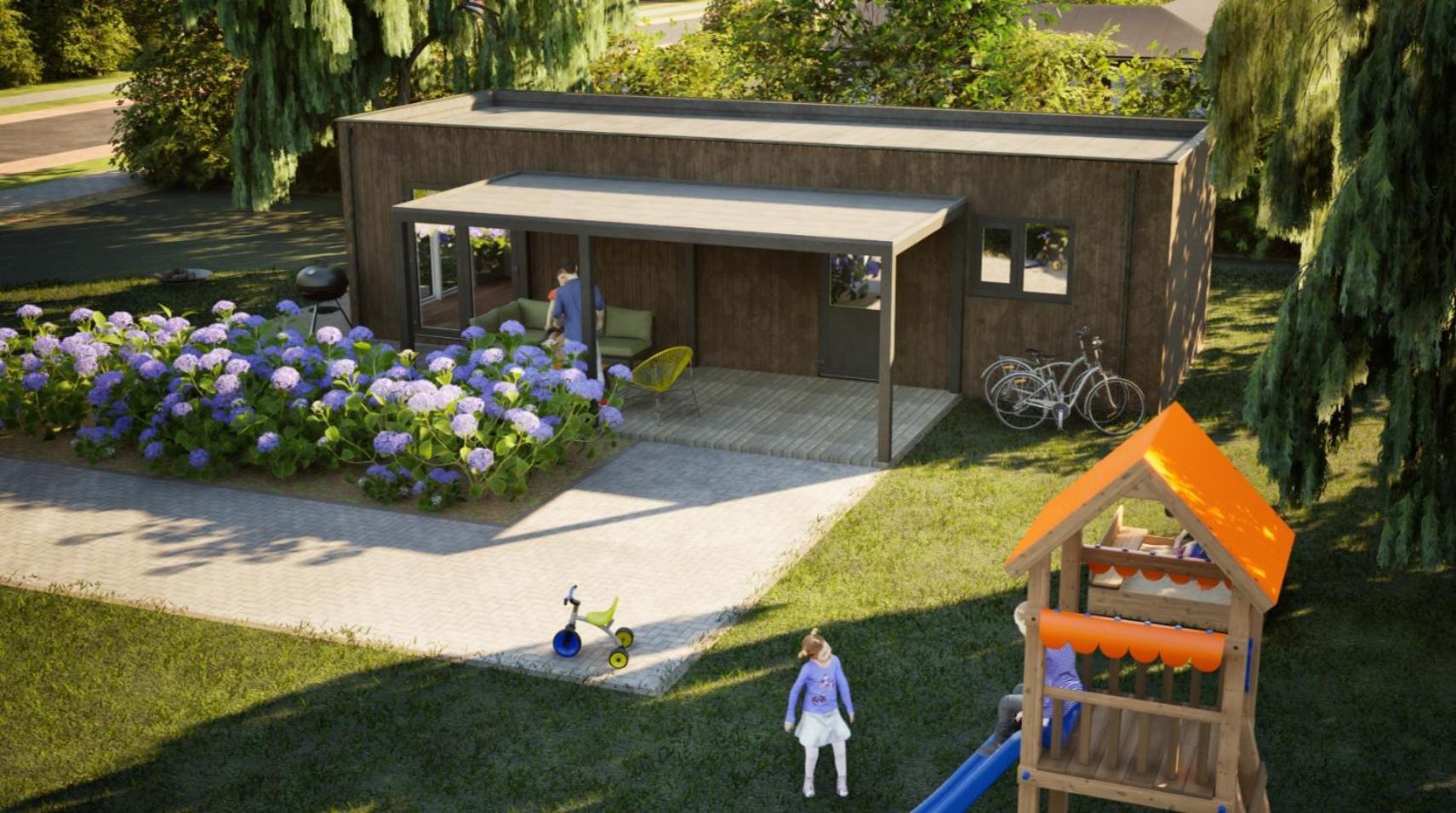 Recreatiepark De Markplas Opheusden Exteriör bild